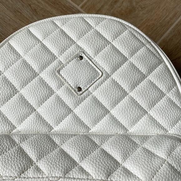 + CLAIRE’S + Quilted Faux Leather Backpack - Picture 3 of 15
